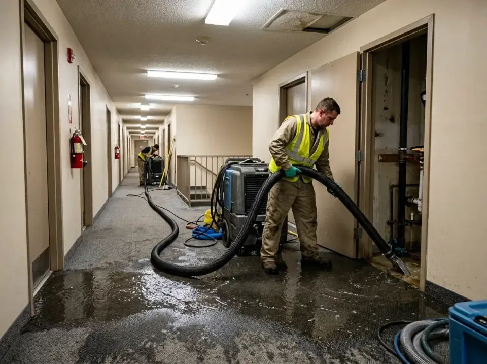 multi-unit-apartment-hallway-f-005 — frequently asked questions, Emergency Burst Pipe Water Extraction & Removal in Pomona,…